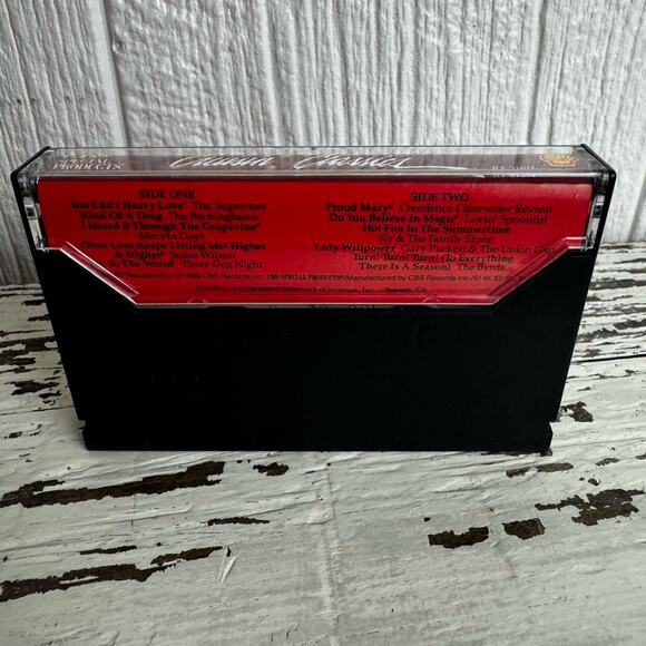 Cruisin Classics Red Vol. 1 60s and 70s Cassette Tape Volume 1 The Supremes Vtg - Picture 3 of 6